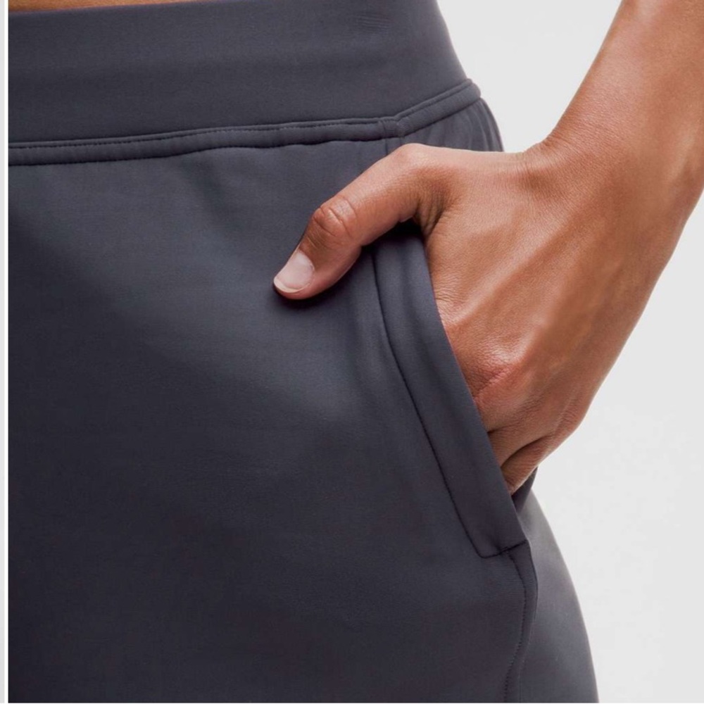 Lululemon Adapted State HR Fleece Jogger pant black in excellent condition 10 - Picture 5 of 13